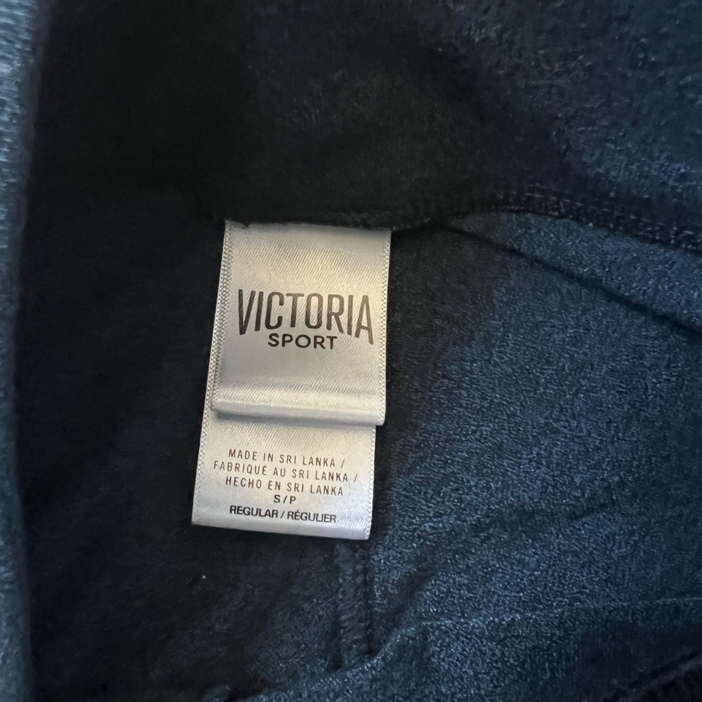 VICTORIA’S SECRET SPORT WOMEN’S EVERYWHERE CROSSOVER SLIM BOOT PANT NAVY BLUE - Picture 5 of 11